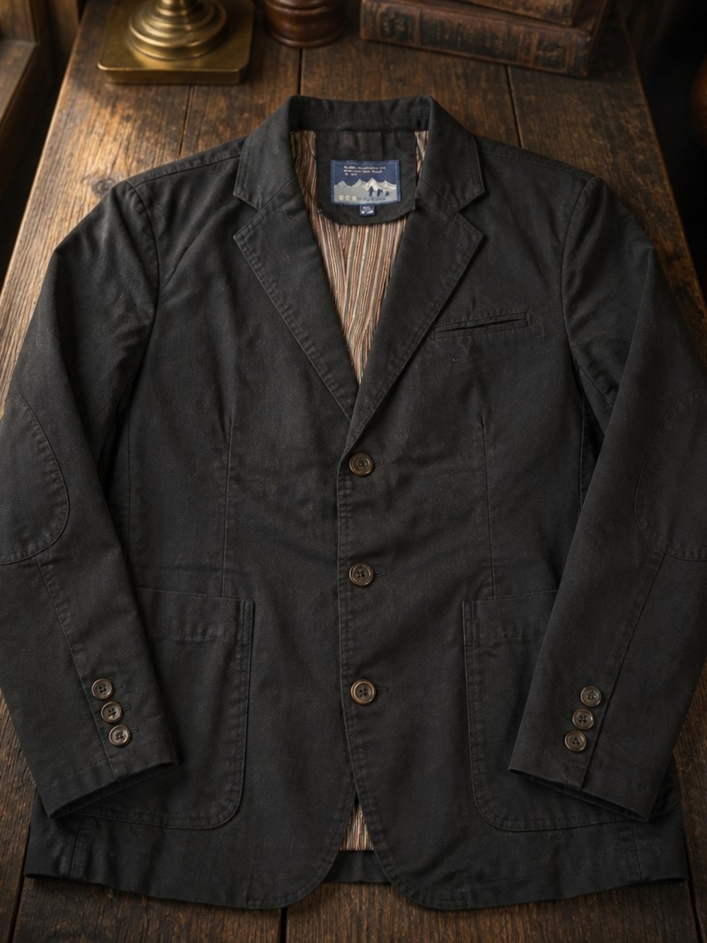 European & American Style Men's Industrial Military Brigade Black